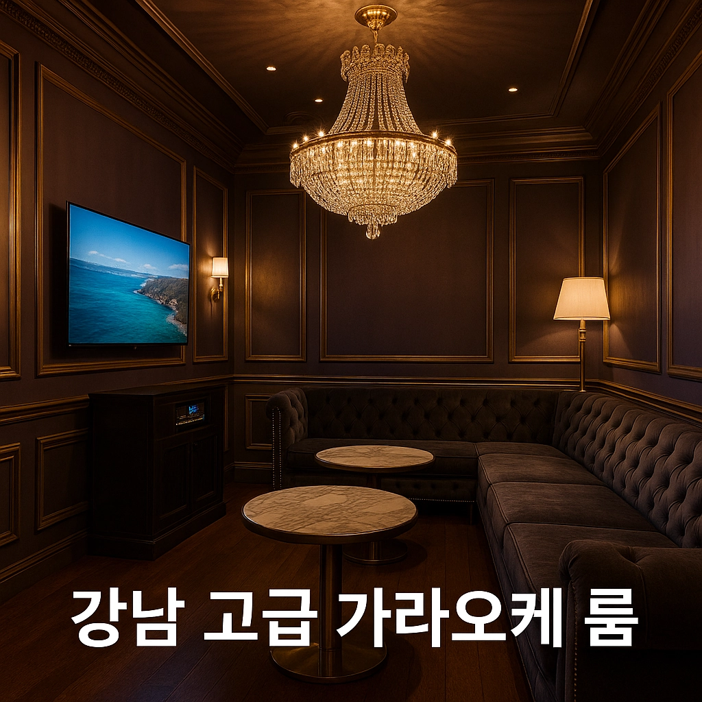 강남 고급 가라오케 룸